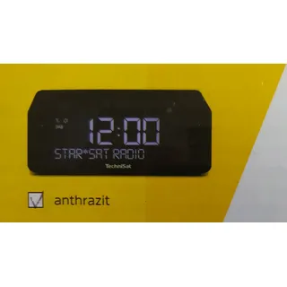 TechniSat DIGITRADIO 52 - Stereo-DAB-Radiowecker, Anthrazit,​​​​​​​ NEU & OVP