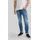 TTJOSH Slim Fit Used Mid Blau 36/30