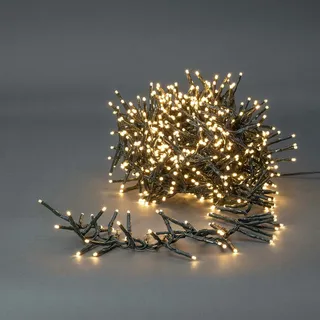Nedis Weihnachtsbeleuchtung - Cluster - 768 LED's - Warmweiss - 5.60 m - Lichteffekte: 7 - Innen- und Aussenbereich - Netzstromversorgung