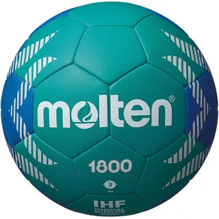 Molten H3A1800-GB Handball Trainingsball grün/blau 3