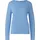 Feinstrickpullover mit Rollkanten Blau 48