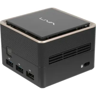Elitegroup ECS LIVA Q3 Plus V1605 AMD Ryzen Embedded V1605B Barebone Mini PC 15Watt-APU eMMC (64GB/128GB)