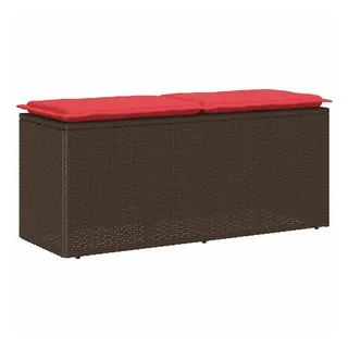 vidaXL Gartenbank 110 x 40 x 44 cm Braun