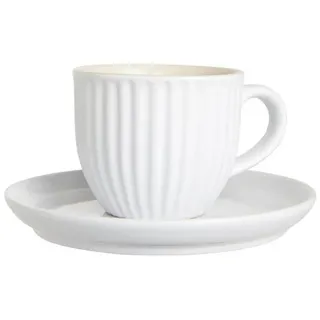ib laursen Espressotasse mit Untertasse 0,135 l Beige