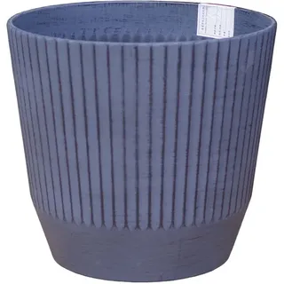 Mica Decorations Pflanztopf Rio Ø 37 x 33,5 cm dunkelgrau