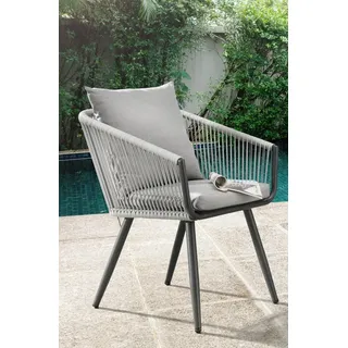 Destiny Gartensessel ROM 57 x 62 x 80 cm grau