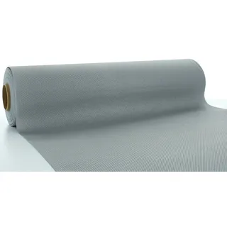Sovie HORECA Tischläufer Silber aus Linclass® Airlaid 40 cm x 24 m, 4x1 Stück