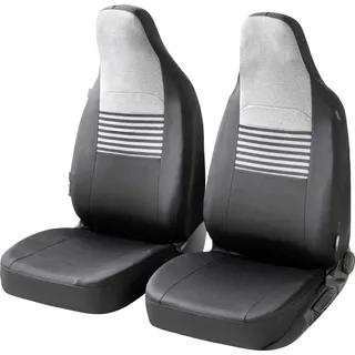 Walser Autositzbezug Gordon Vordersitze Collection Premium, schwarz-grau