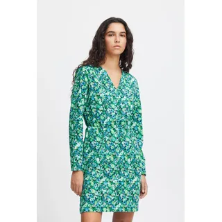 ICHI Kleid Blusenkleid Mehrfarbig XL