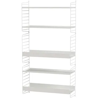 Modulares Wandregal Weiß