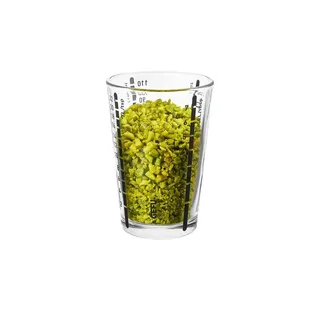 GEFU Messbecher Messi 100 ml Glas Silber S (Small)