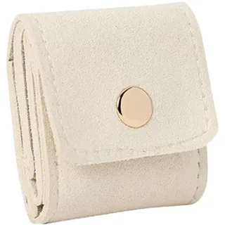 Reise Schminktasche Schmuck, Reise Halsketten Organizer Mit Schnalle Klein Faltbar, Reiseringhalter Mit Verschluss, Unterteilt Aufbewahrung Für Ohrringe, Halsketten, Armbänder Für Unternehmen