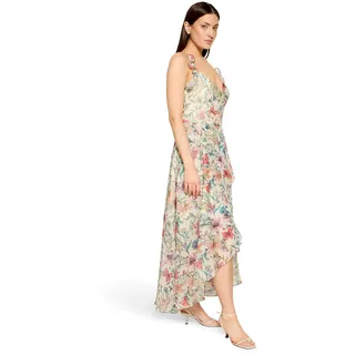 Vera Mont Abendkleid Maxi Gelb/Grün 34