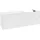 Waschbeckenunterschrank 160 x 55 cm Glossy White