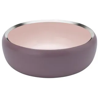 Stelton Obstschale Ora Puderrosa 22 cm, Edelstahl mit Pulverbeschichtung rosa