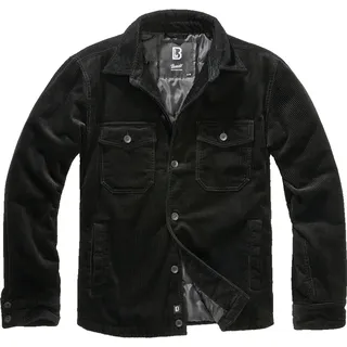 Brandit Textil Corduroy Jacke Black 2XL
