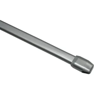 GARDINIA Vitragestange Ø 11 mm 100 cm silber matt