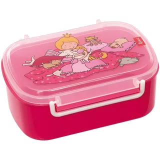 SIGIKID 25007 Brotzeitbox Pinky Queeny Lunchbox BPA-frei Mädchen Lunchbox empfohlen ab 2 Jahren rosa, 17 x 11 x 7 cm