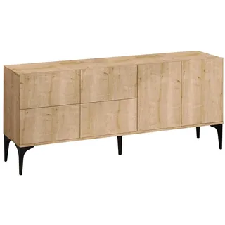 CaliCosy Octavia 180 x 80 x 40 cm Eiche