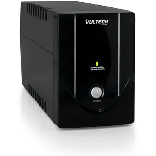 Vultech ups1200va-lite Unterbrechungsfreie Stromversorgung (usv) Line-interaktiv 1,2 kVA, 600 W, 2 Ac-ausgänge