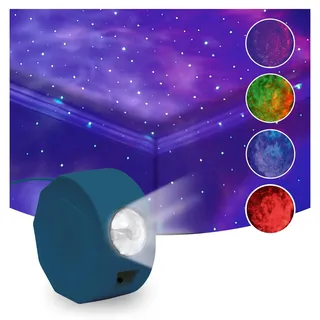 Moses Galaxy Projektorlampe Blau