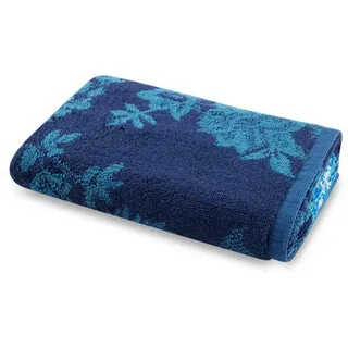 Bassetti Gästetuch Genova, Blau, Textil, 40x60 cm, Badtextilien, Gästehandtücher