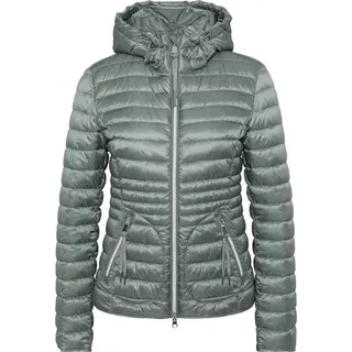 Cartoon Damen Steppjacke mit Reißverschlusstaschen Laurel Wreath,42 - 42