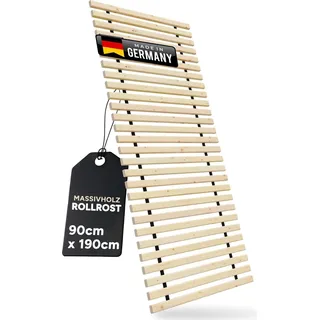 Rollrost " Lamellen - Xandi "  Lattenrost 24 mm 90 x 190 cm