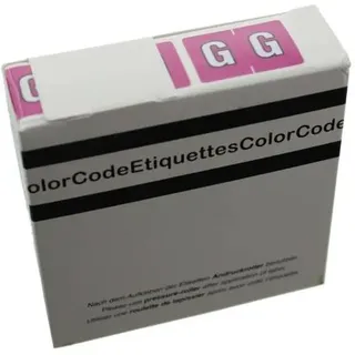 Color Buchstaben-Signale G (Farbsystem Leitz/Elba) lila VE=250 Stück