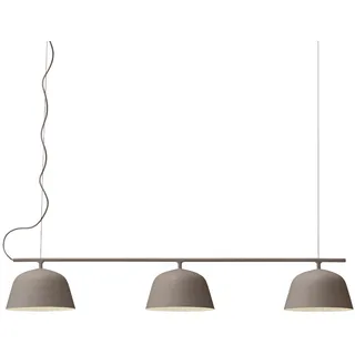 Muuto Ambit Rail 3-flg. 126 cm rund taupe