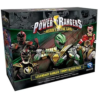 Renegade Game Studios Power Rangers: Heroes of The Grid: Legendary Ranger: Tommy Oliver,Black
