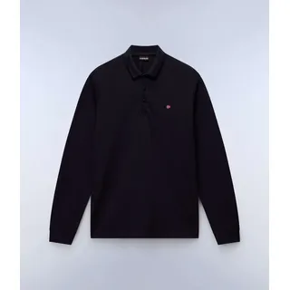 Napapijri Poloshirt Ealis Ls 1 schwarz S (48)
