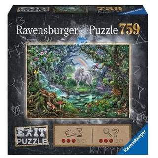 RAV15030 - EXIT Puzzle: Das Einhorn, 759 Teile, ab 12 Jahren 
(DE-Ausgabe)