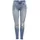 Damen Onlblush Mid Sk ANK Raw Rea333noos Jeans Light Blue Denim S EU S 32L