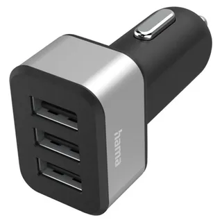 Hama Kfz-Ladegerät 3-fach USB, 22 Watt / 24V