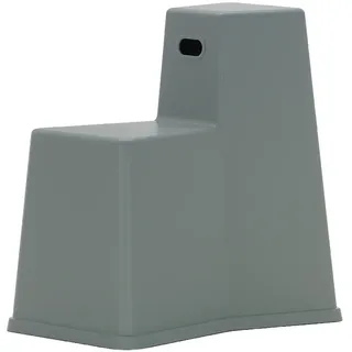 Vitra Stool-Tool Stuhl-Tisch-Kombination in light grey