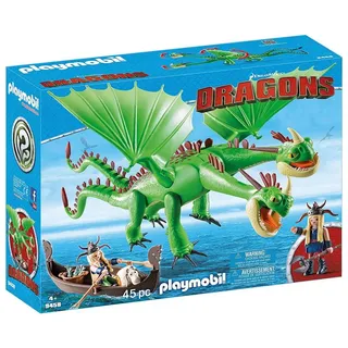 PLAYMOBIL 9458 Dragons Raffnuss und Taffnuss mit Kotz und Würg - Bunt