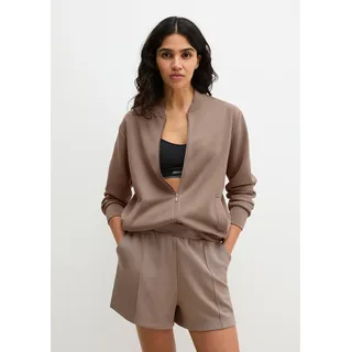 Marc O'Polo Sweatjacke Modal Allure braun L (40)