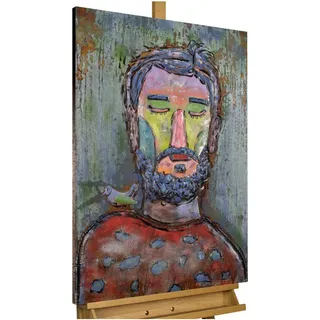 Kunstloft Metallbild, Mehrfarbig, Metall, 4x90 cm, Bilder und Zubehör, Wandbilder, Metallbilder