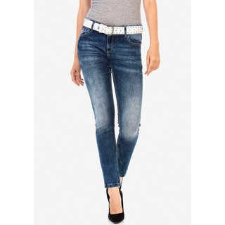 Cipo & Baxx Slim-fit-Jeans mit Stretch blau 32