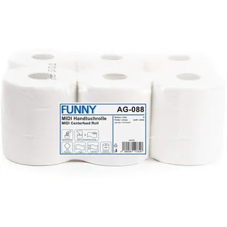 Funny Handtuchrolle 19 cm 1-lagig 6 St.