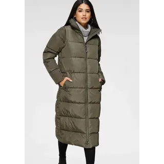 ONLY Steppmantel ONLIRINA X-LONG 2IN1 PUFFER OTW auch als Weste tragbar grün S (36)