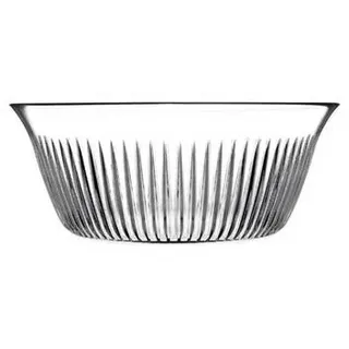 Pasabahce Schale aus Glas Transparent rund 24 cm Obstschüssel, Salatschüssel