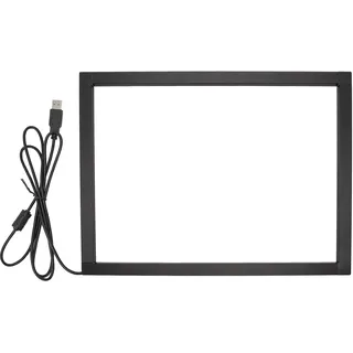 Infrarot-Touch-Rahmen, Interaktiver USB-Touchscreen-Overlay, Plug-and-Play, für Touch-Display-TV, Whiteboards, Digital Signage-Kiosk, 22 Zoll
