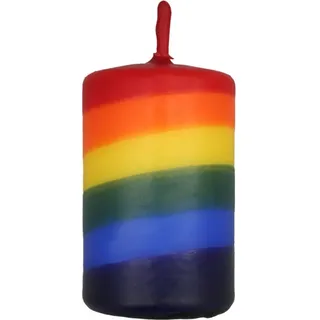 Unbekannt ahrens Stumpenkerze Regenbogen