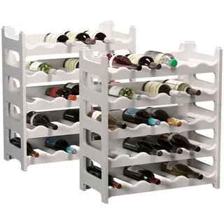 ARTECSIS Weinregal 60 Flaschen 0 x 0 x 0 cm Weiß