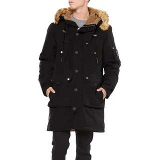Diesel Parka Diesel W-Colby-21 Green Label Padded Parka schwarz XL (52)