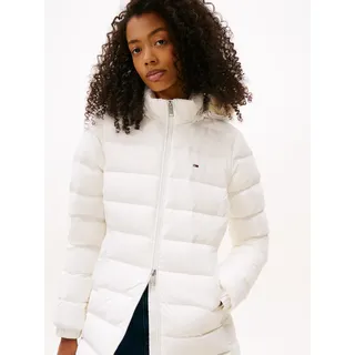 Tommy Hilfiger Tommy Jeans Essential Down Coat mit Kunstpelz, weiß L