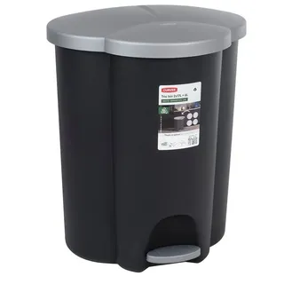Curver Trio Abfalleimer 40 l Mehrfarbig