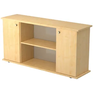 bümö Sideboard, Ahorn, Holzwerkstoff, Ahorn, 3 Fächer, 166.1x84x44.8 cm, FSC Mix, Wohnzimmer, Kommoden & Sideboards, Sideboards